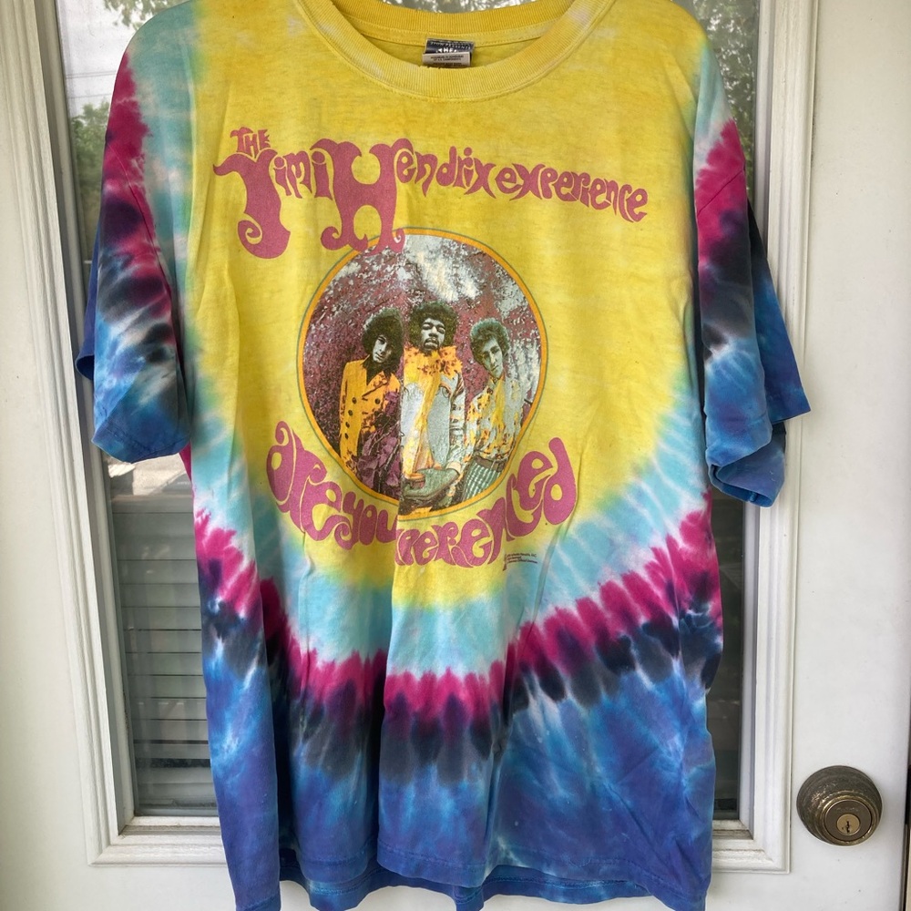 Jimi Hendrix Experience 2000 Tie-Dye T-Shirt